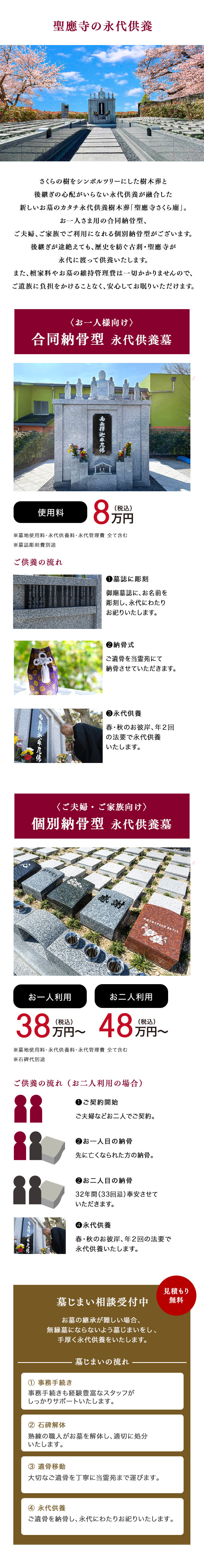 聖應寺の永代供養